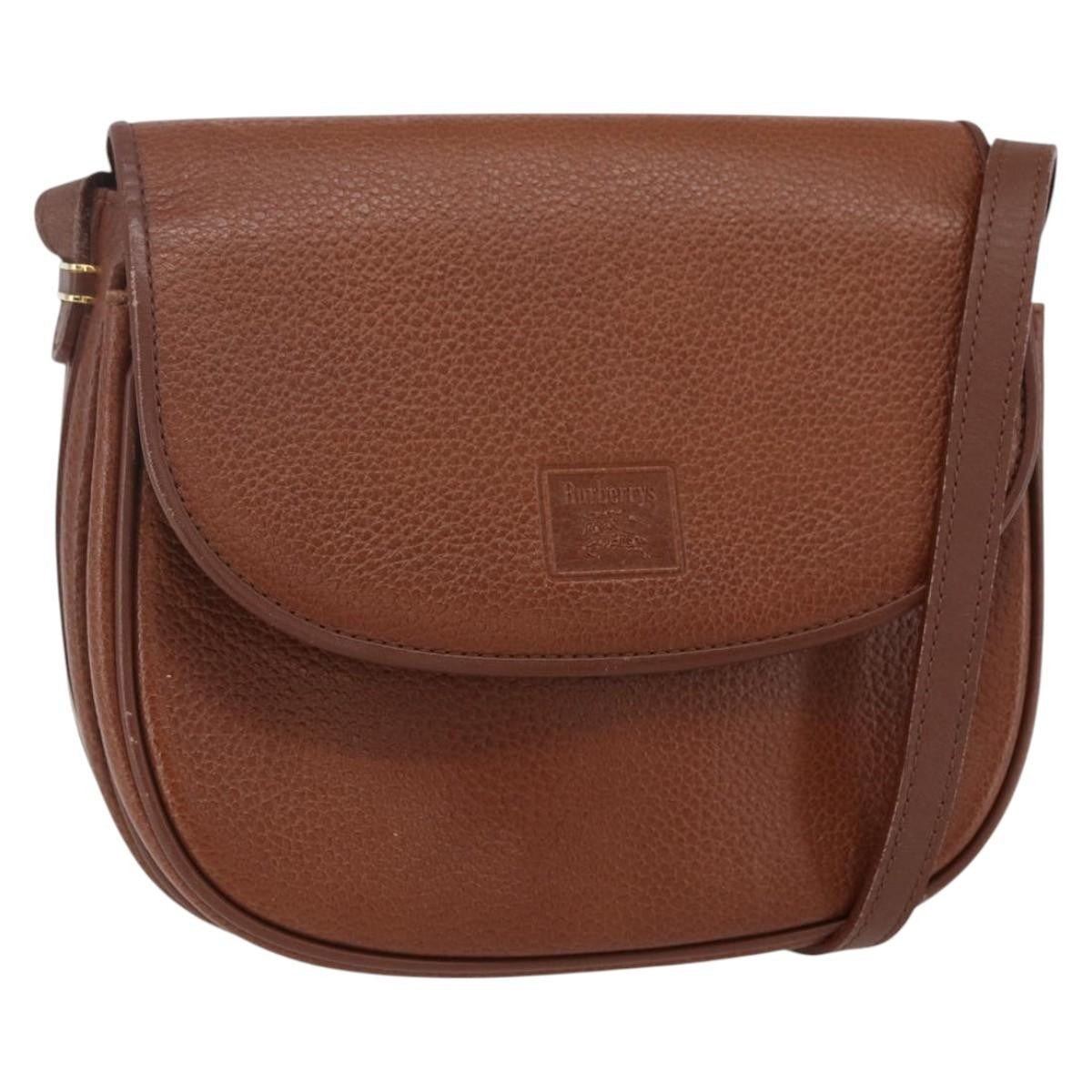 Burberry Vintage Shoulder Bag Leather - image 1