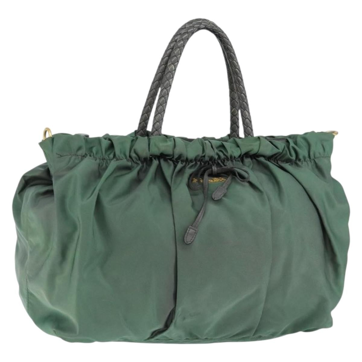 Prada Convertible Bow Tote Tessuto Medium - image 1