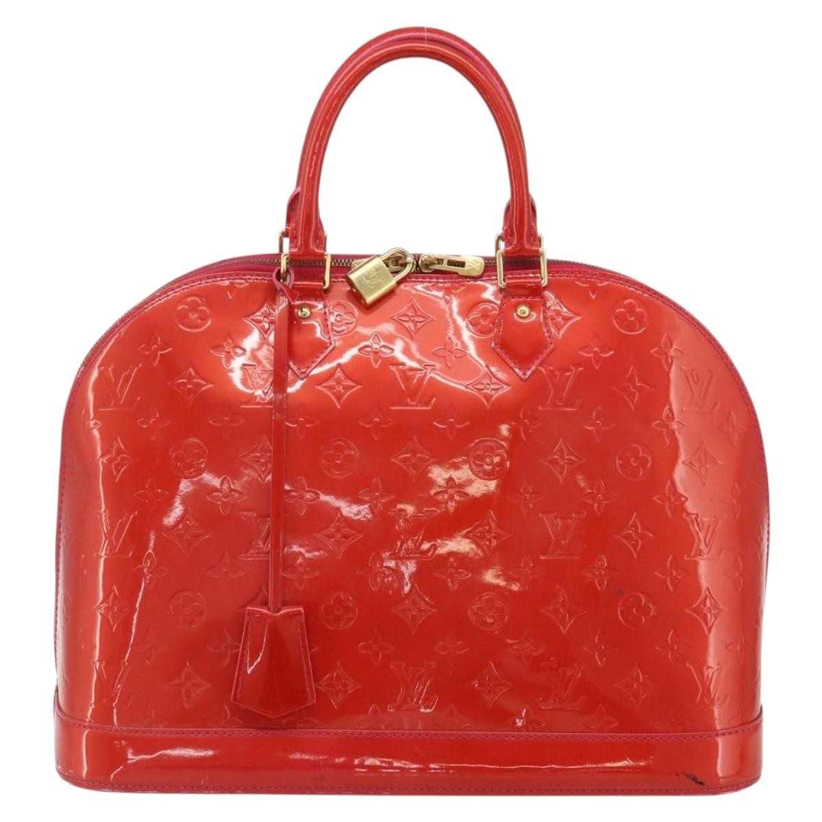 Louis Vuitton Alma Handbag Monogram Vernis GM - image 1
