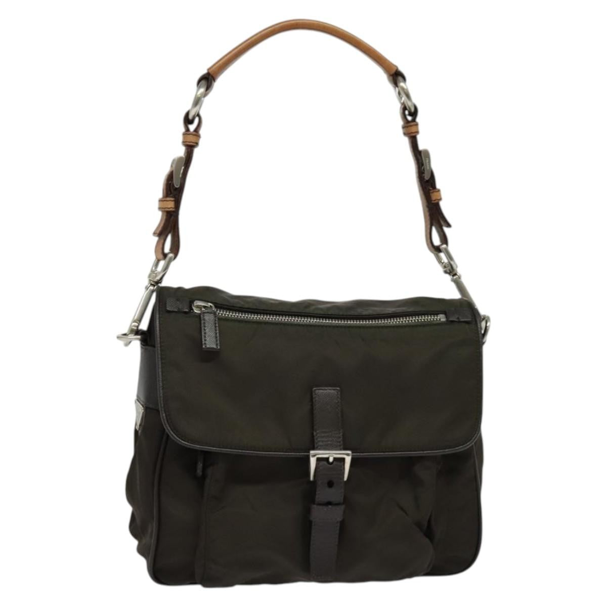 Prada Vintage Flap Shoulder Bag Nylon - image 1