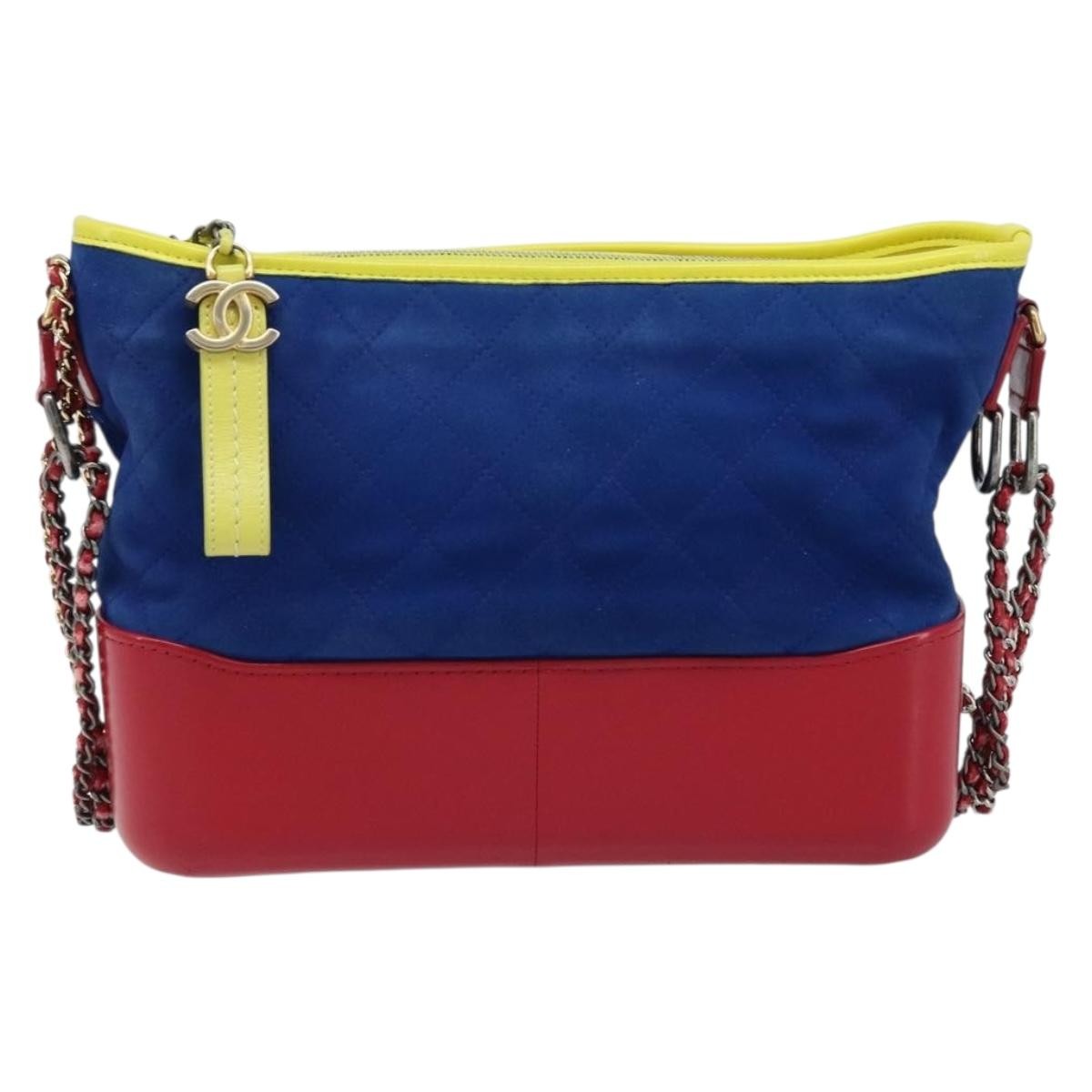 Chanel Gabrielle Hobo Quilted Suede Small - image 1