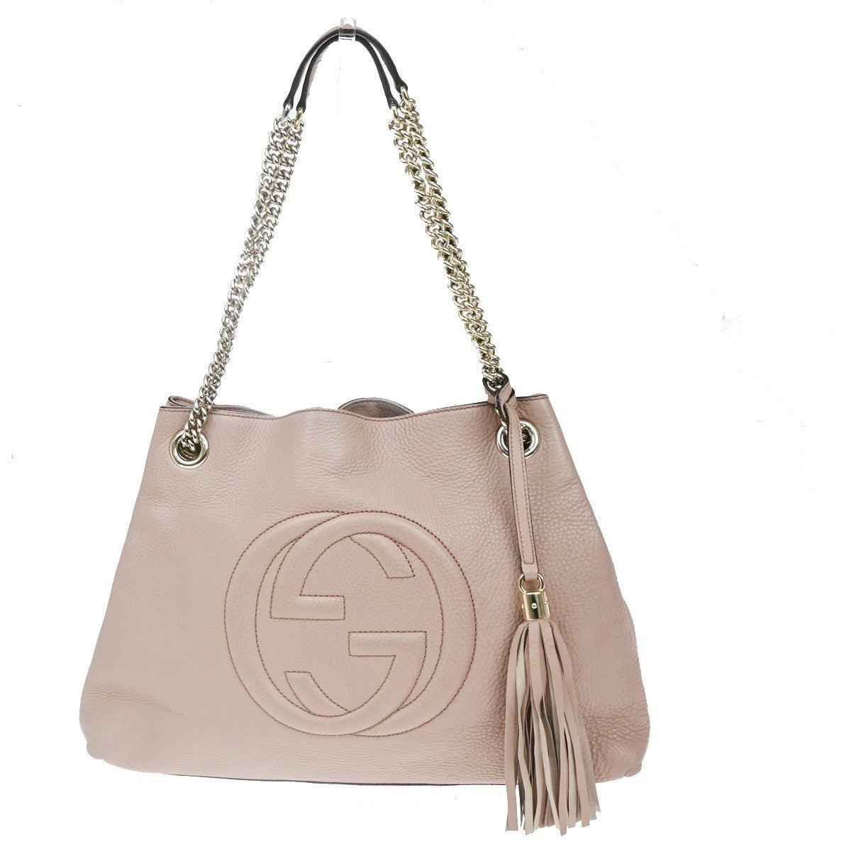 Gucci Soho Chain Strap Shoulder Bag Leather Medium - image 1