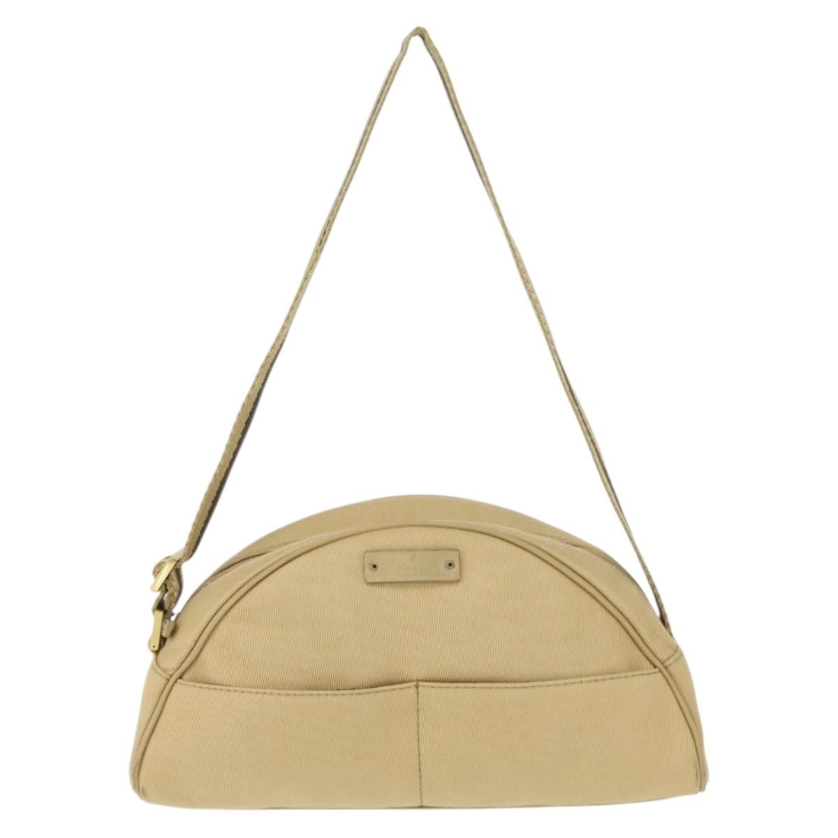 Gucci Vintage Shoulder Bag Canvas - image 1