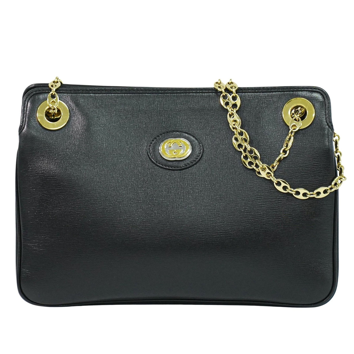 Gucci Marina Chain Shoulder Bag Leather Mini - image 1