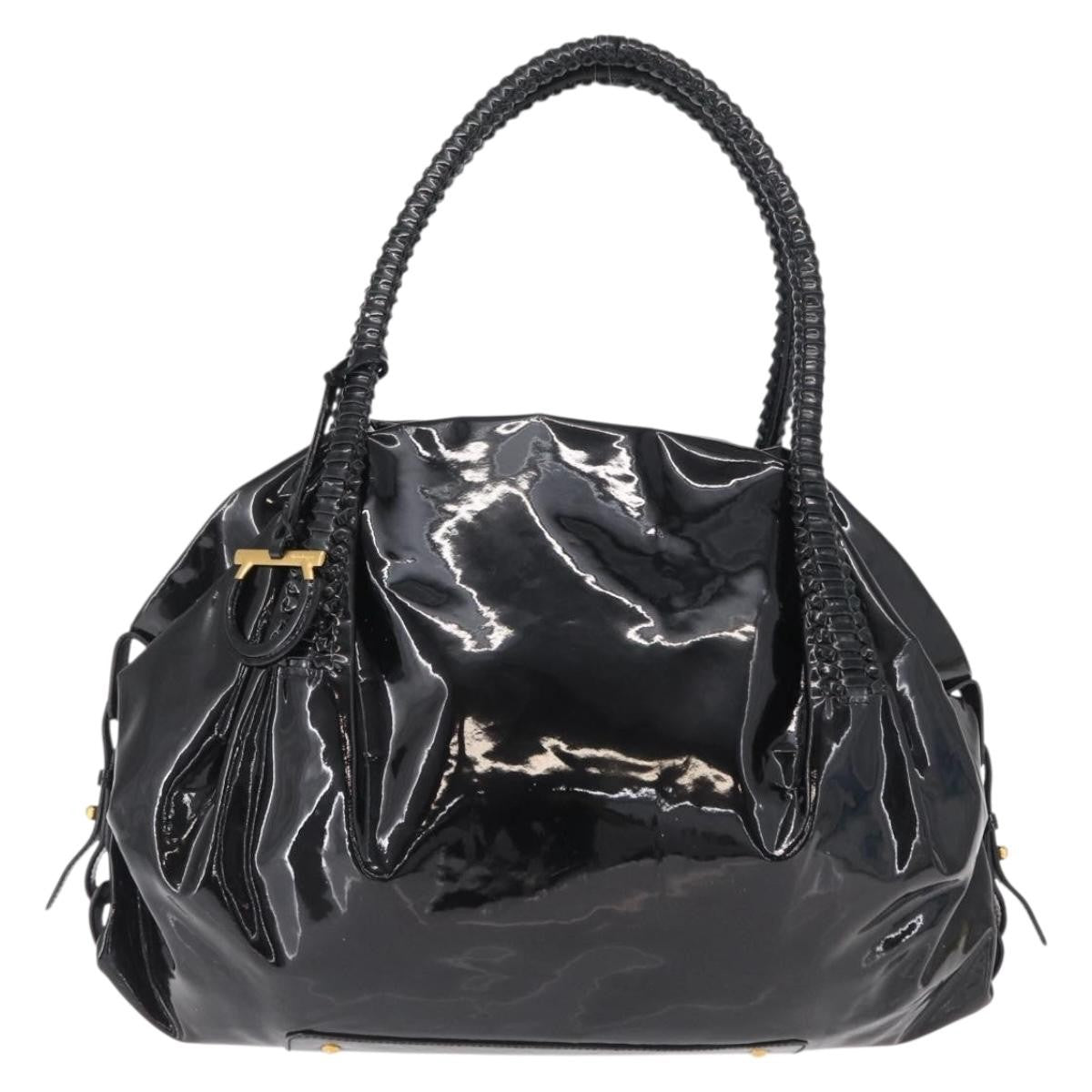 Salvatore Ferragamo Gancini Tote Patent leather - image 1