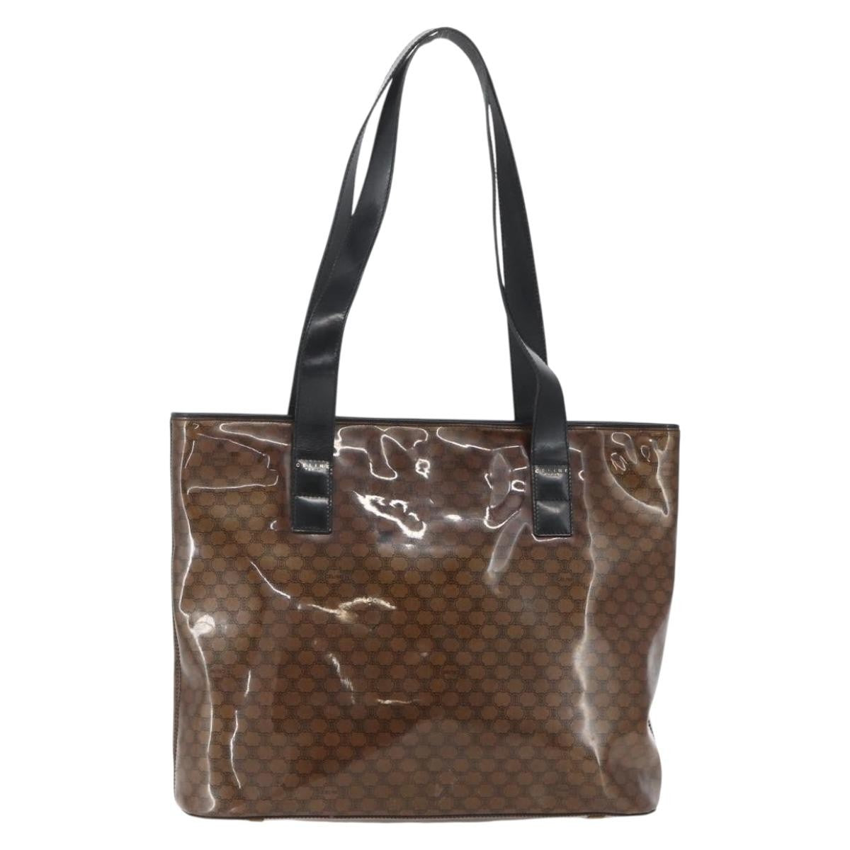 Celine Vintage Macadam Shoulder Bag Macadam Canva Vinyl - image 1