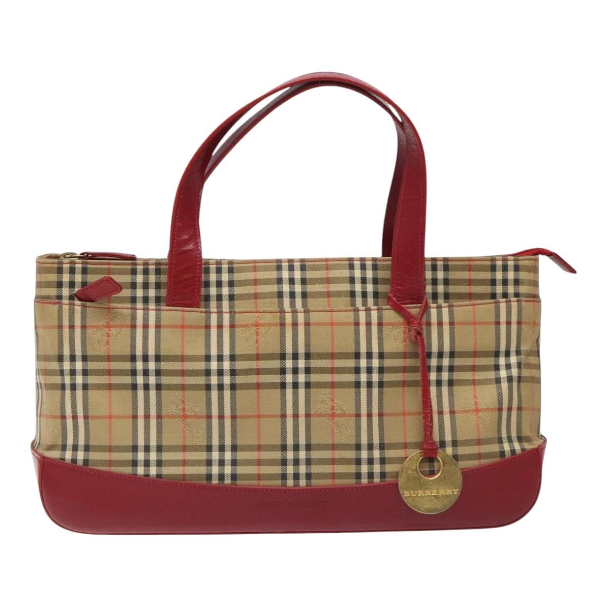Burberry Nova Check Handbag Nova Check Canvas and leather - image 1