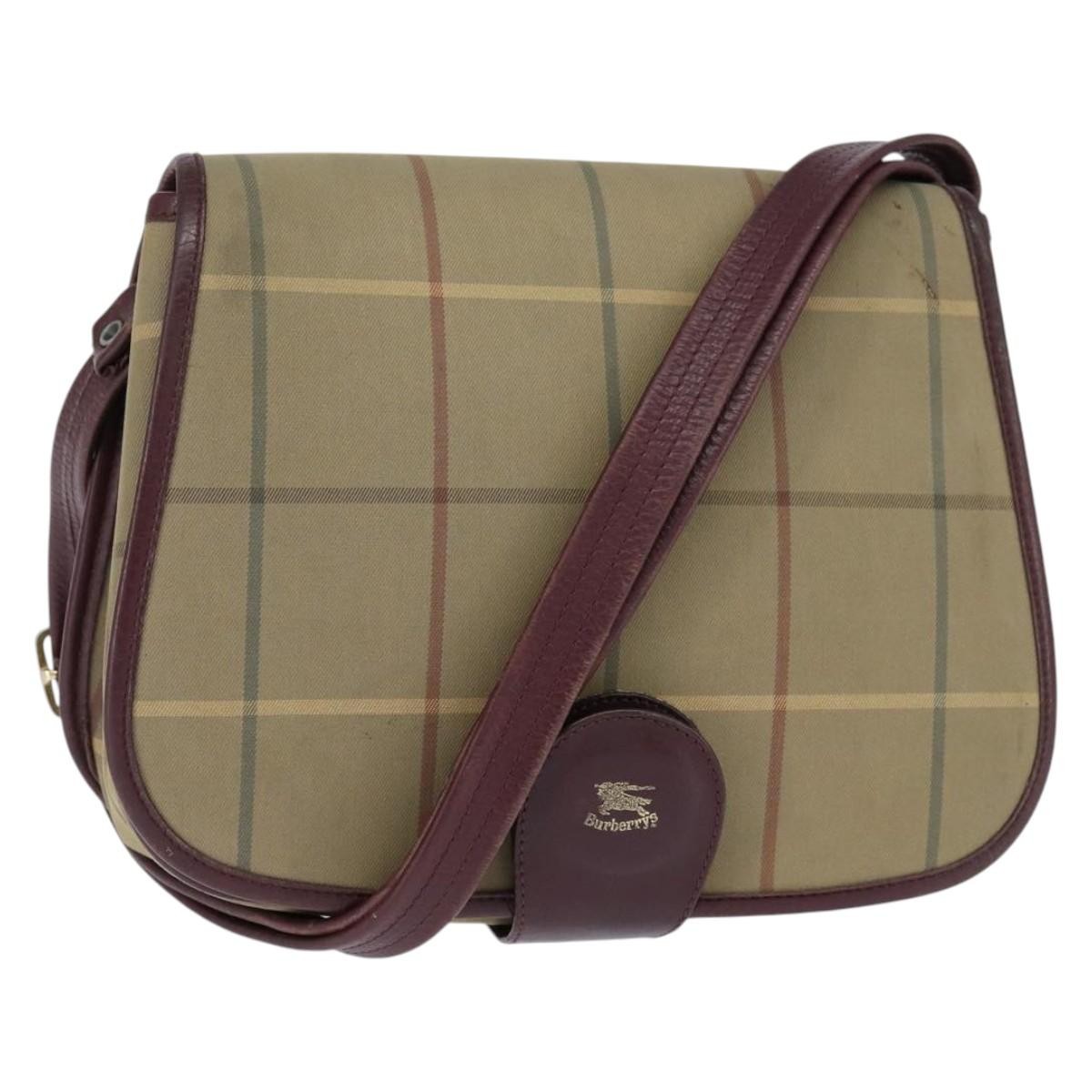 Burberry Nova check Shoulder bag Canvas - image 1