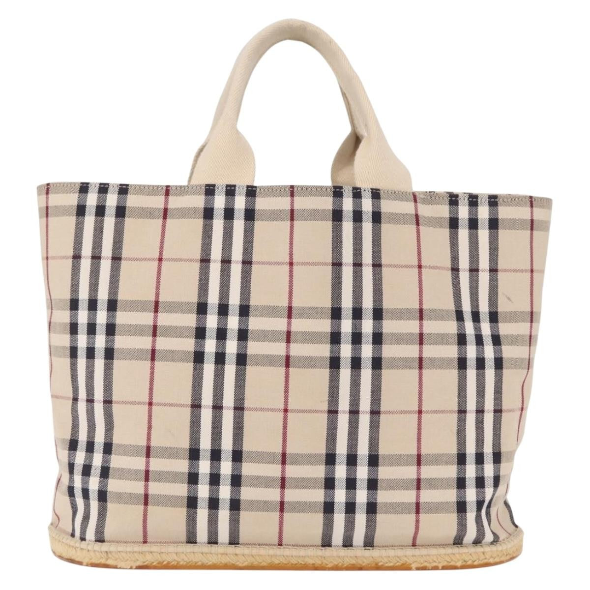Burberry Nova Check Tote canvas check pattern Small - image 1