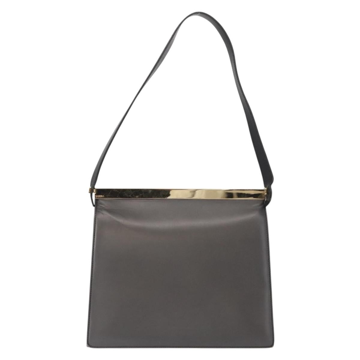 Gucci Vintage Shoulder Bag Leather - image 1
