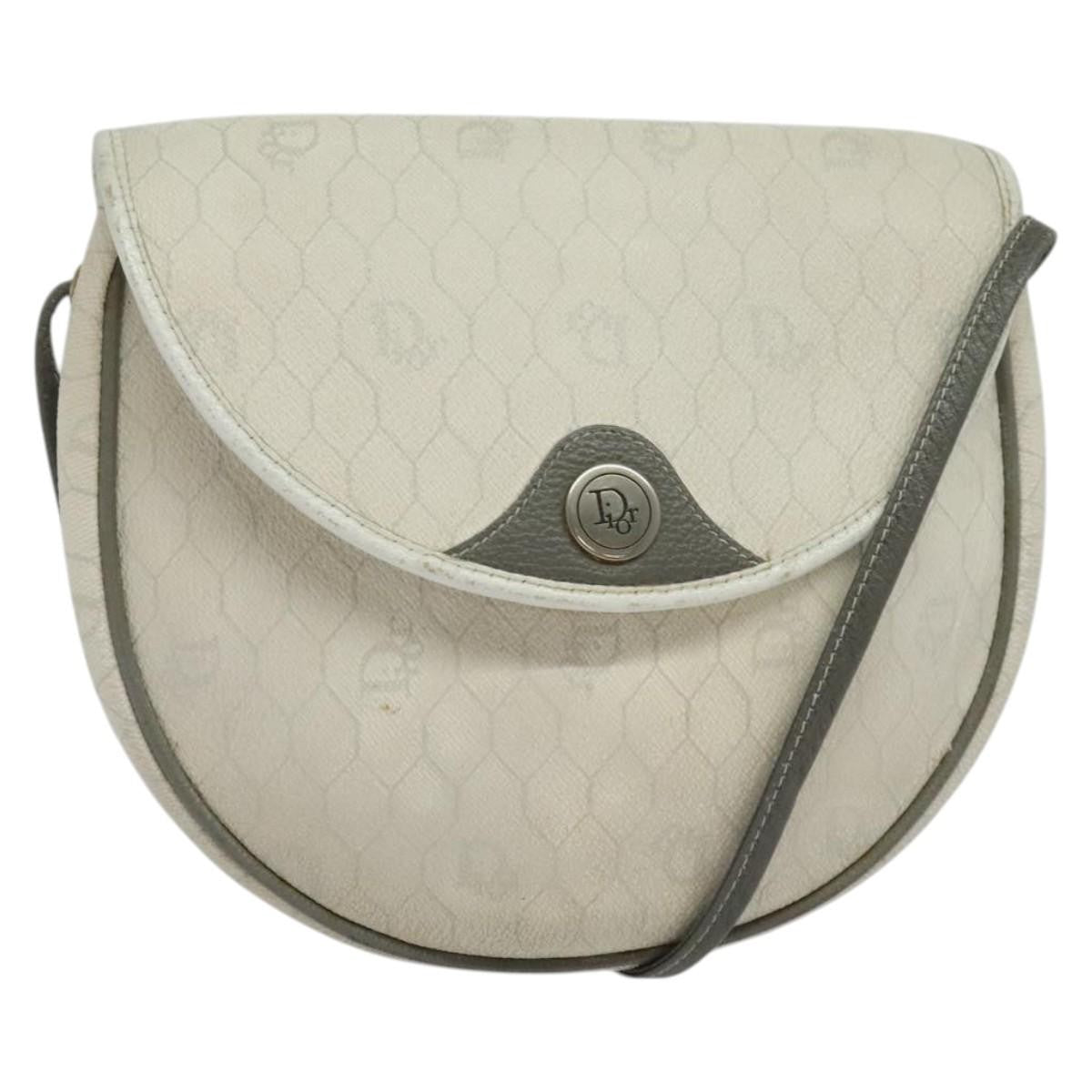 Christian Dior Vintage Honeycomb Shoulder Bag Canvas - image 1