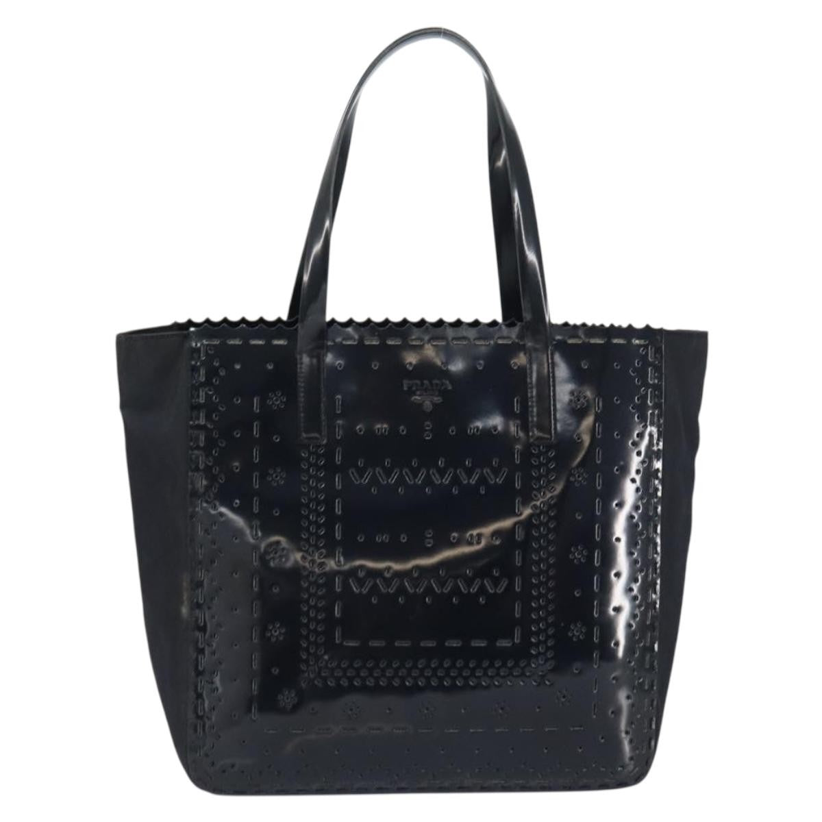 Prada Vintage Tote Tessuto with Leather Medium - image 1