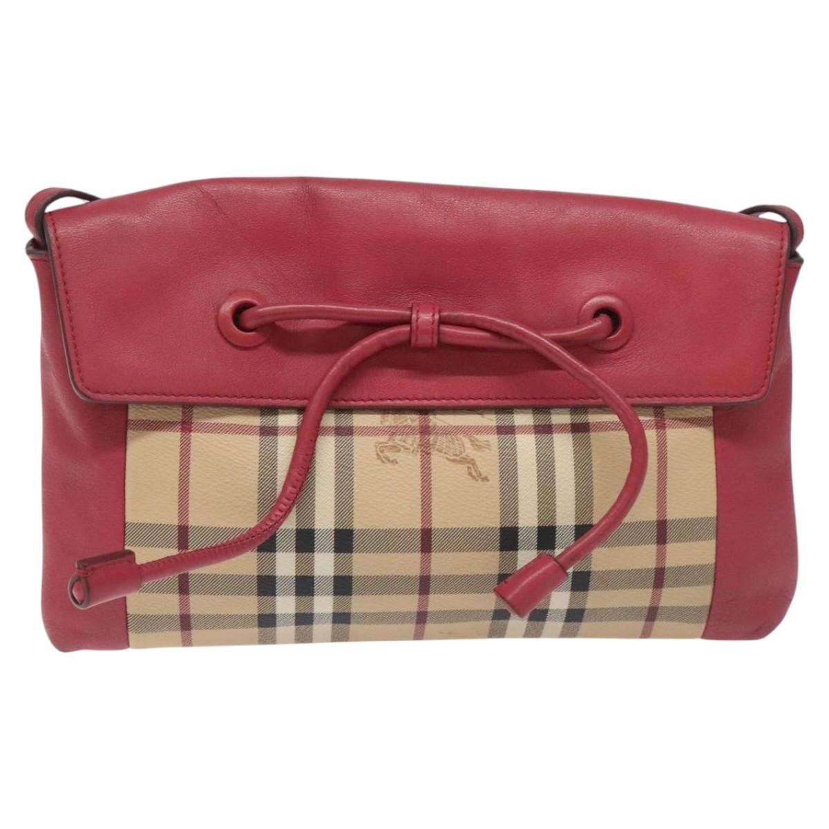 Burberry Nova check Shoulder bag Canvas and Leather - image 1