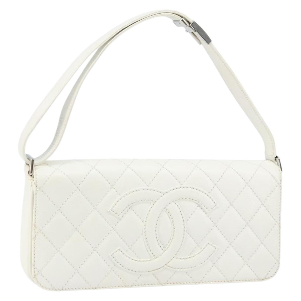 Chanel Vintage Timeless CC Adjustable Shoulder Bag Quilted Calfskin Small - image 1