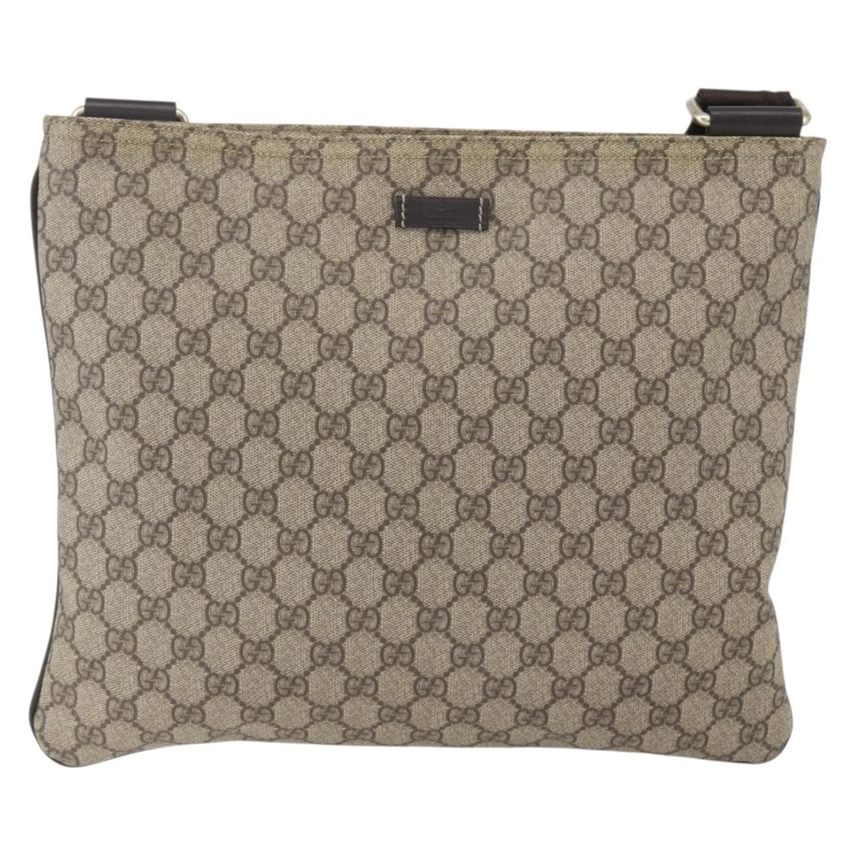 Gucci Zip Top Messenger Bag GG Coated Canvas Large - image 1