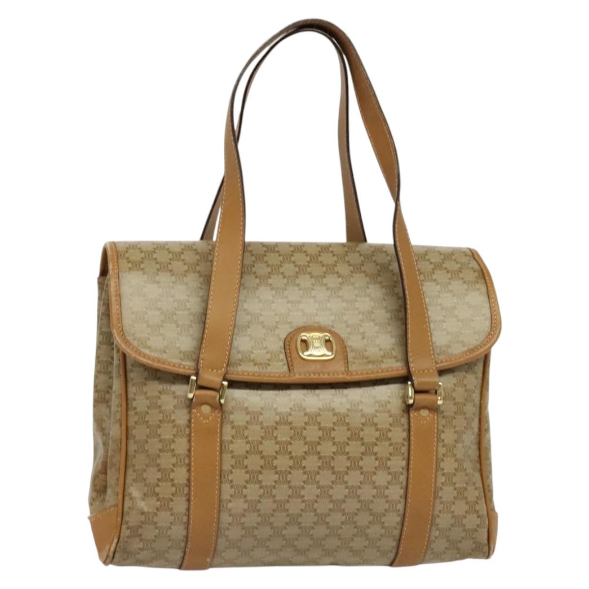 Celine Vintage Macadam Handbag Canvas - image 1