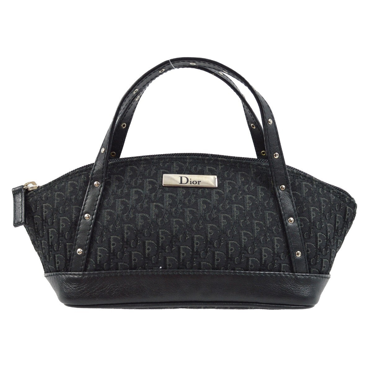 Christian Dior Vintage Trotter Handbag Canvas - image 1