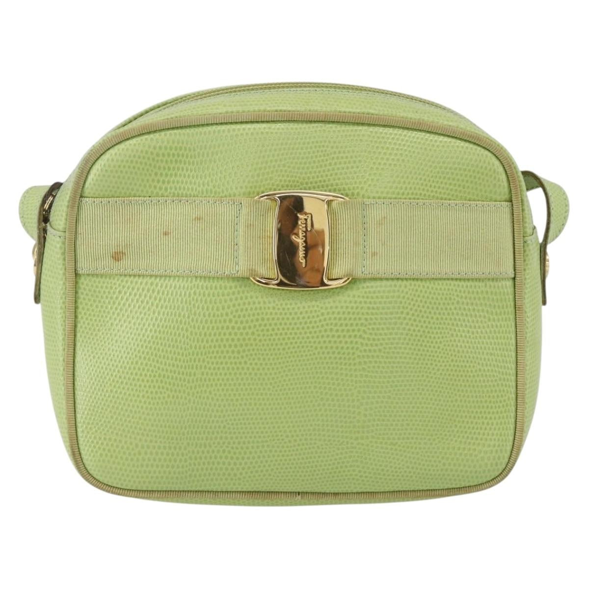 Salvatore Ferragamo Vara Bow camera Shoulder Bag Leather - image 1