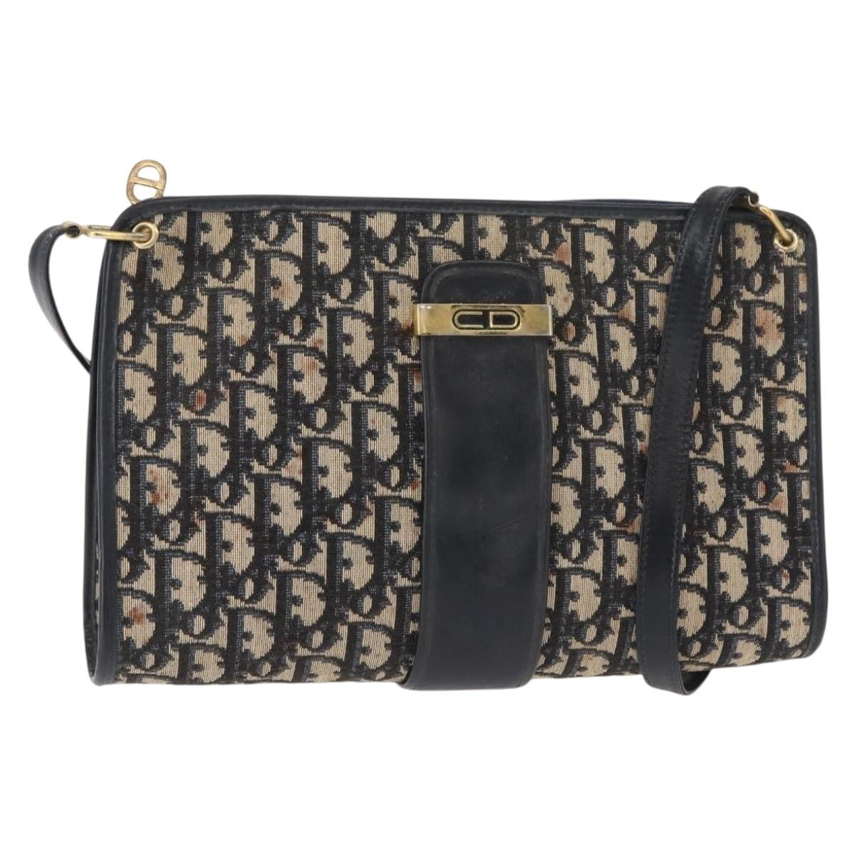 Christian Dior Vintage CD trotter Shoulder bag Canvas - image 1