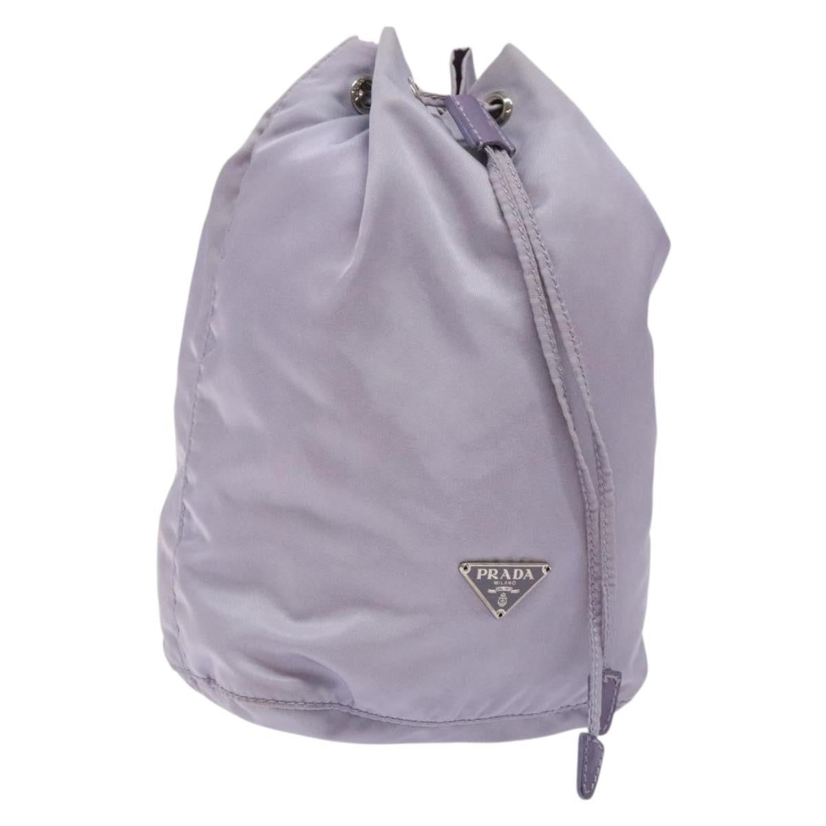 Prada Vela Drawstring Bucket Pouch Tessuto Small - image 1