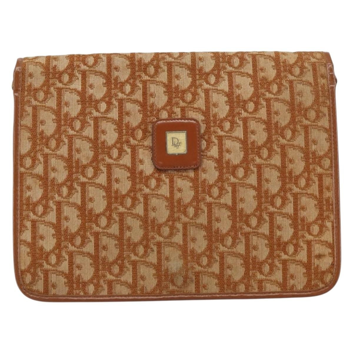 Christian Dior Vintage Trotter Shoulder Bag Canvas medium - image 1
