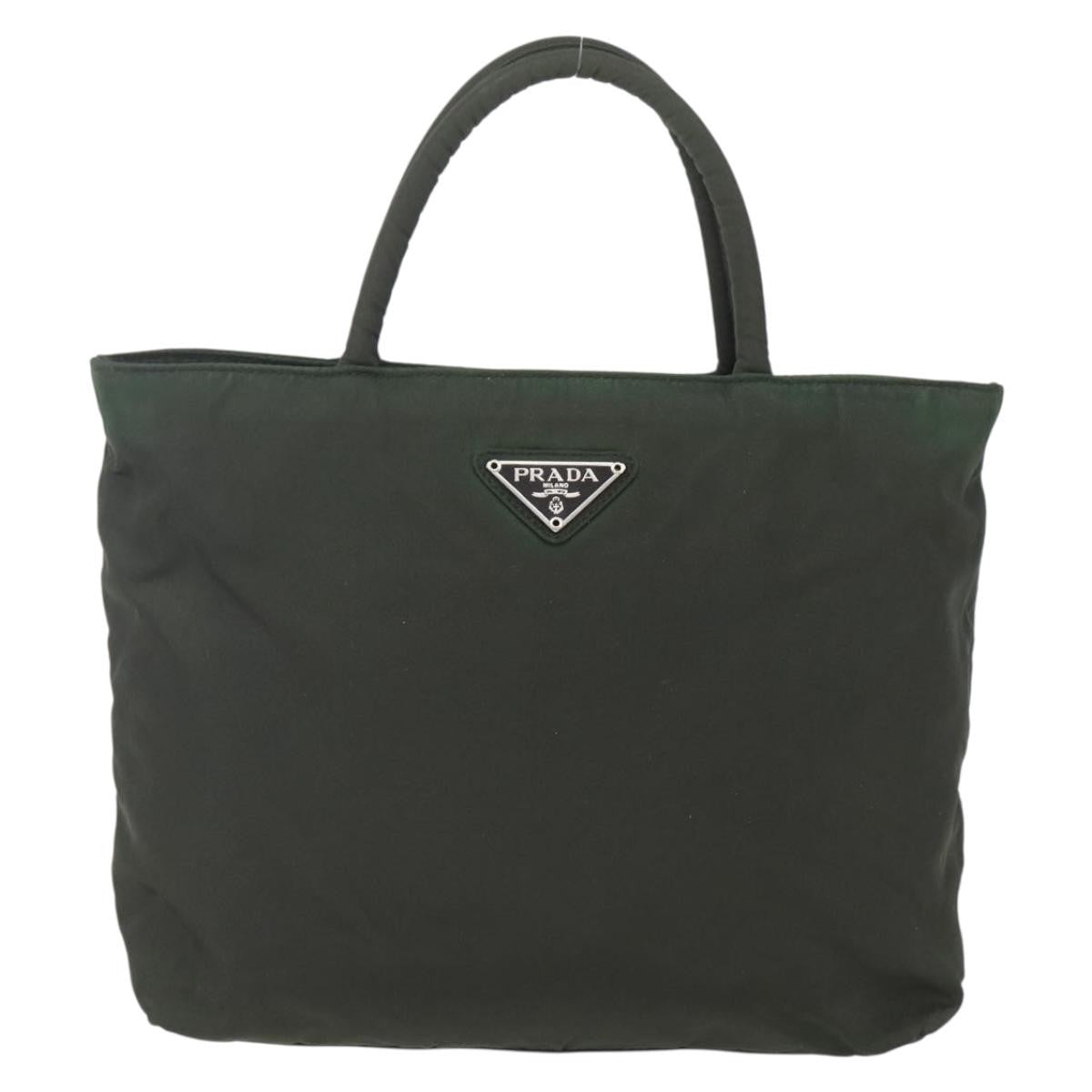 Prada Vintage Zip Handbag Tessuto - image 1