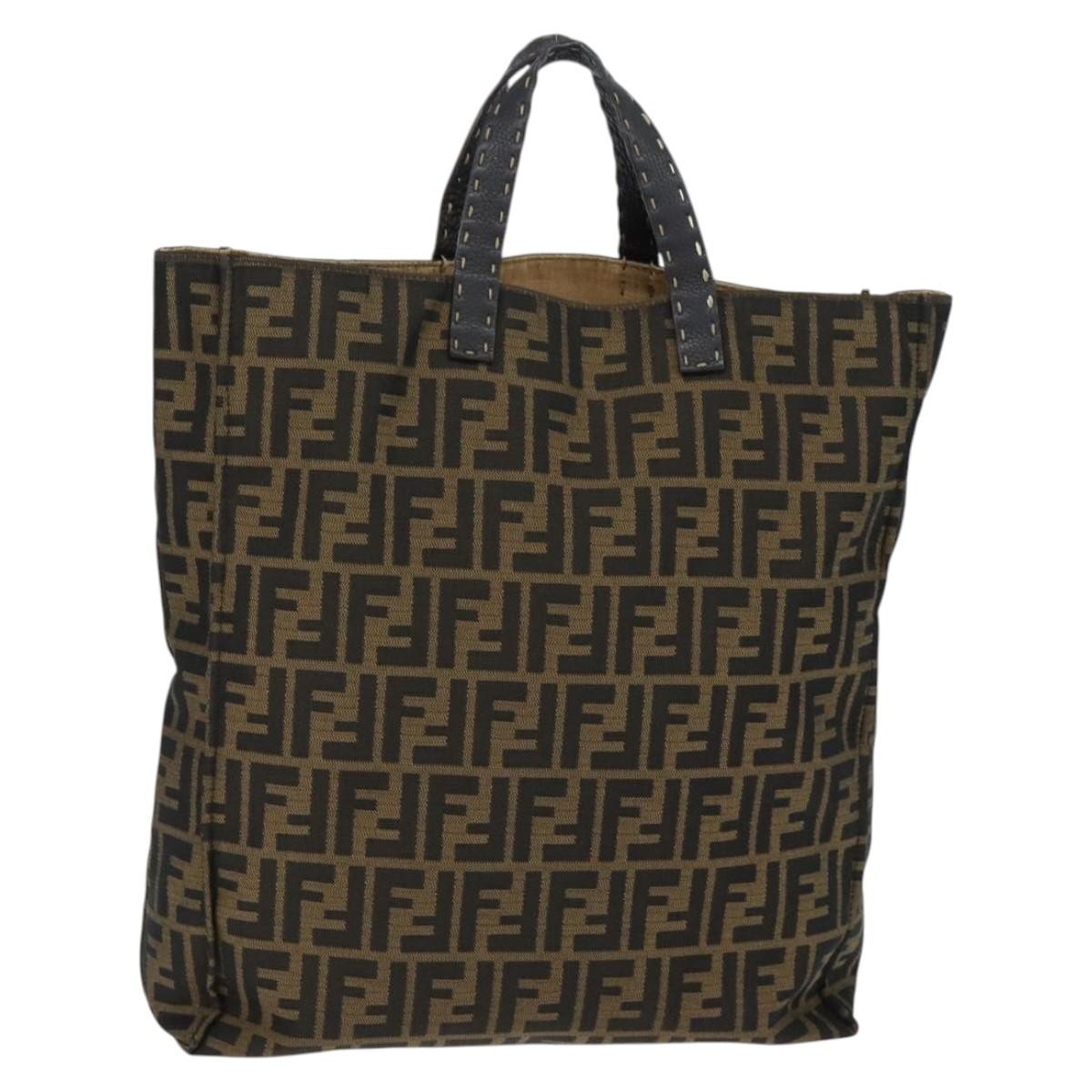 Fendi Open Shopping Tote Zucca Canvas Tall - image 1