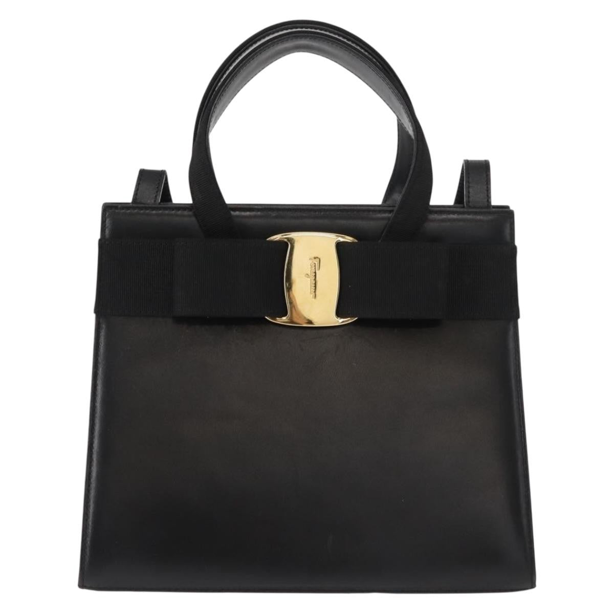 Salvatore Ferragamo Convertible Vara Bow Tote Leather Small - image 1