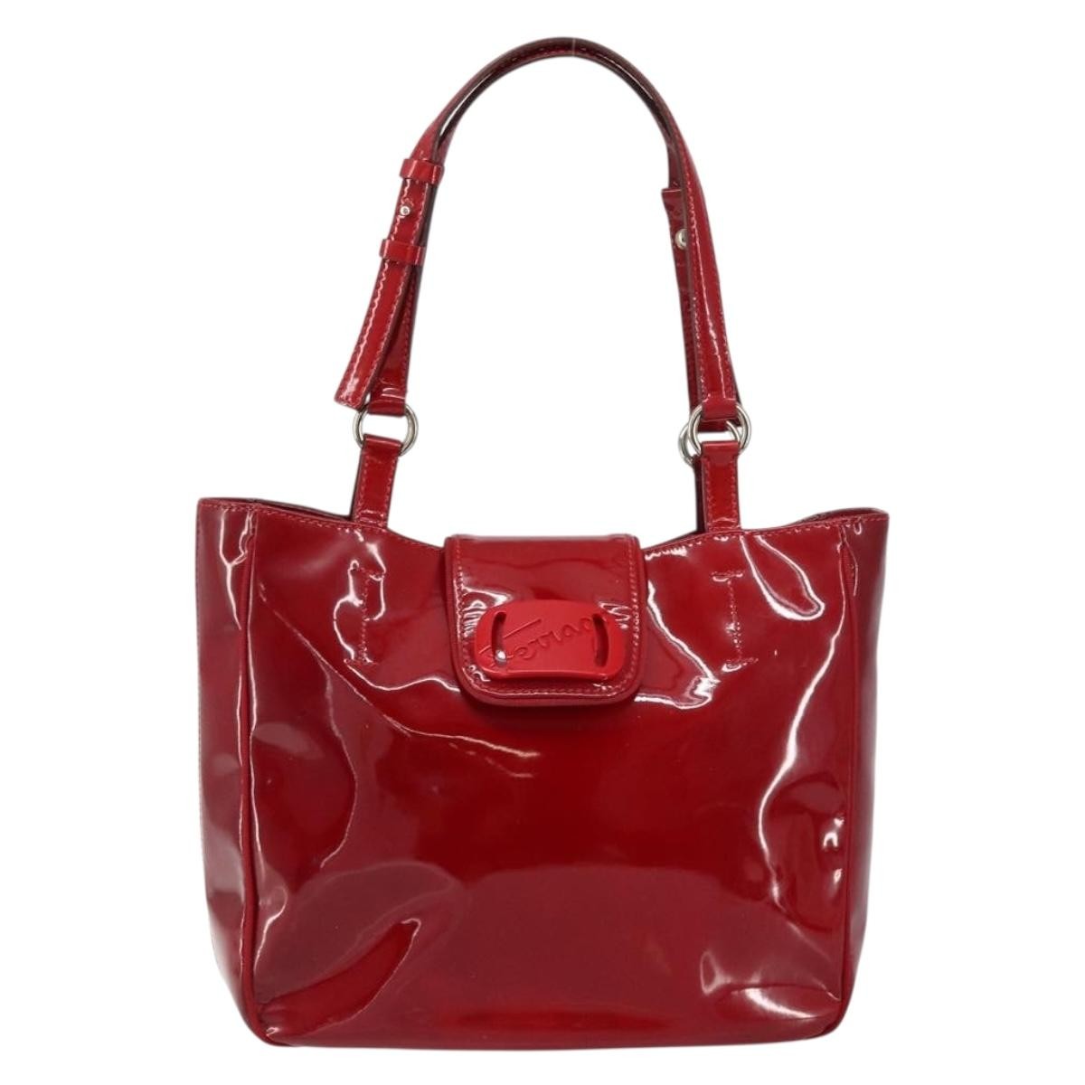 Salvatore Ferragamo Vintage Tote bag Patent Leather - image 1