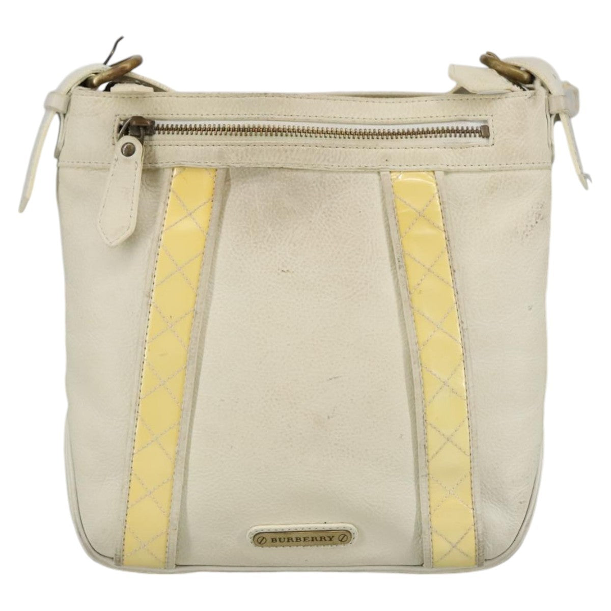 Burberry Vintage Shoulder Bag Leather - image 1