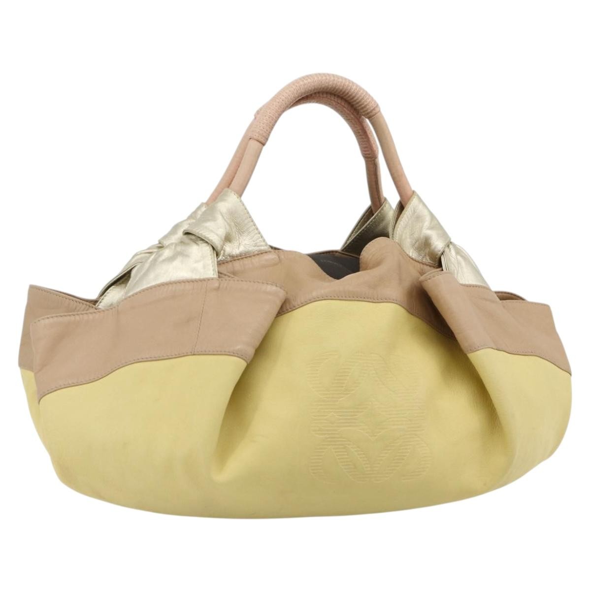 Loewe Anagram Logo Nappa Aire Hand Bag Leather - image 1