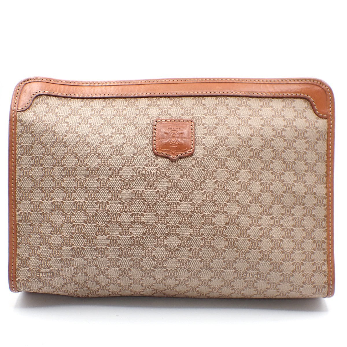 Celine Macadam Pochette Canvas and Leather - image 1