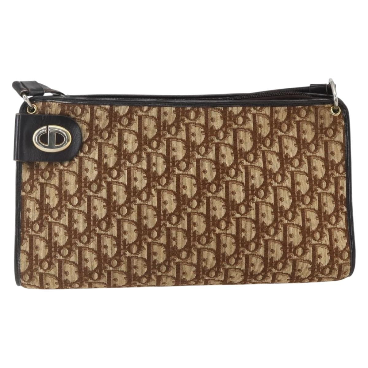 Christian Dior Vintage CD trotter Shoulder bag Canvas - image 1