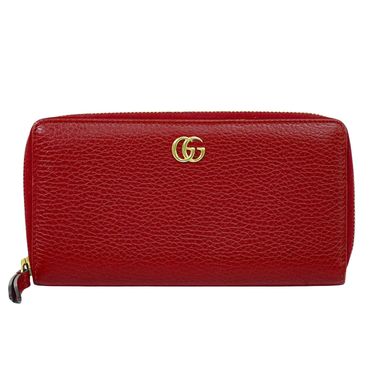 Gucci GG Marmont Zip Around Wallet Leather - image 1