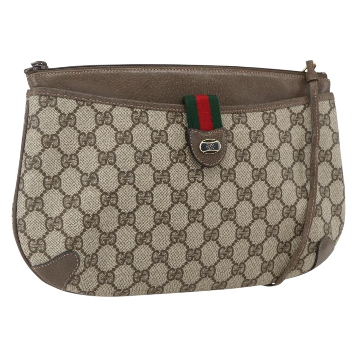 Gucci Vintage Web Crossbody Bag GG Coated Canvas Small - image 1