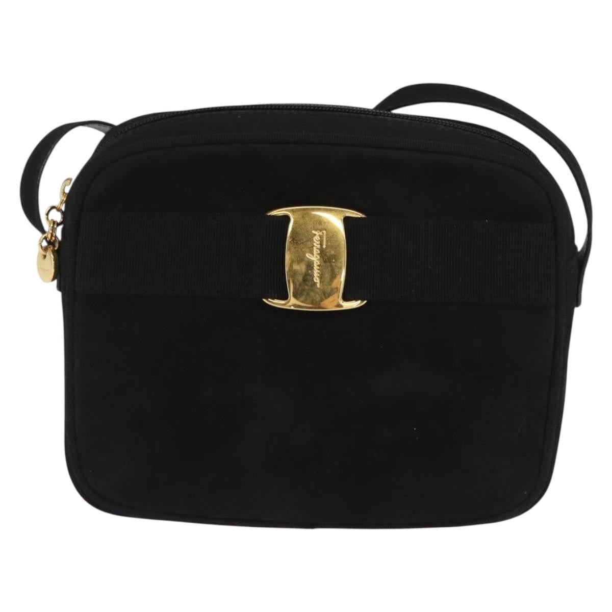 Salvatore Ferragamo Vala Clutch bag Suede - image 1