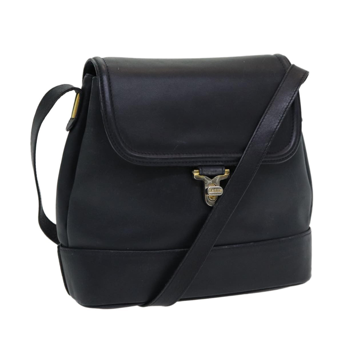 Bally Vintage Shoulder Bag Leather - image 1