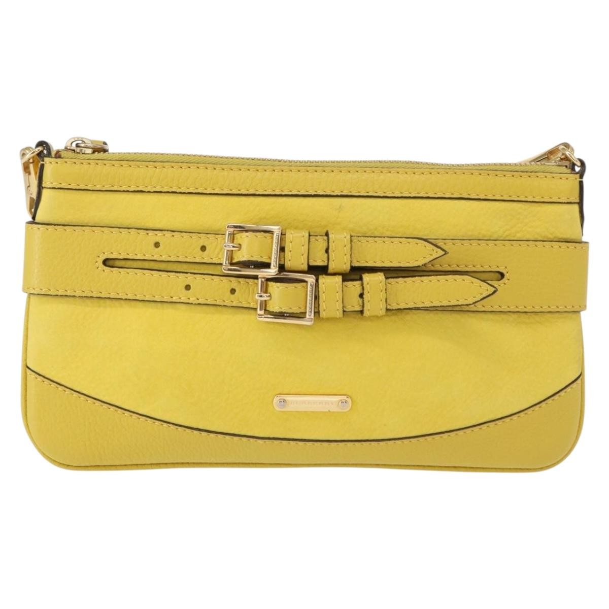 Burberry Vintage Shoulder Bag Leather - image 1