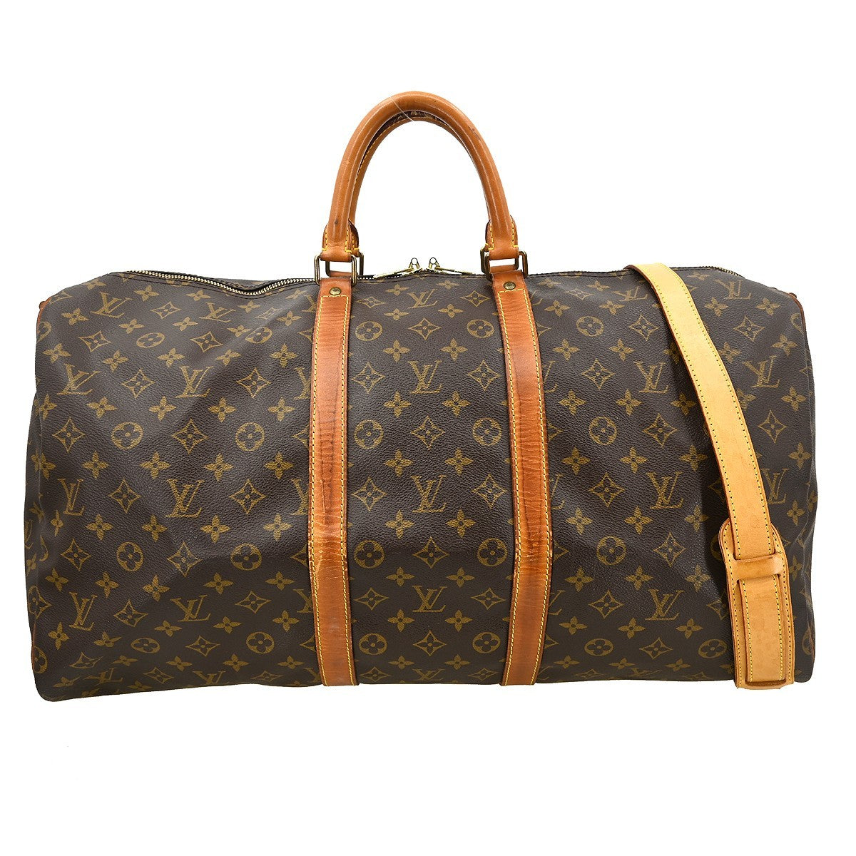 Louis Vuitton Keepall Bandouliere Bag Monogram Canvas 55 - image 1
