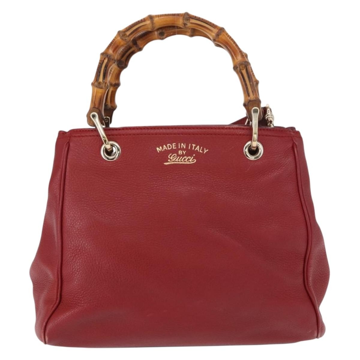 Gucci Bamboo Shopper Tote Leather Small - image 1
