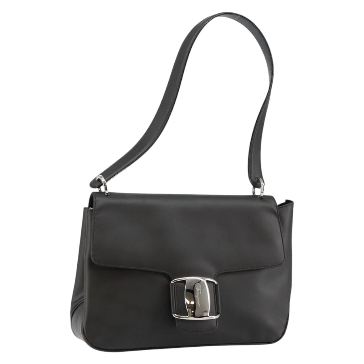 Salvatore Ferragamo Vala Shoulder Bag Leather - image 1