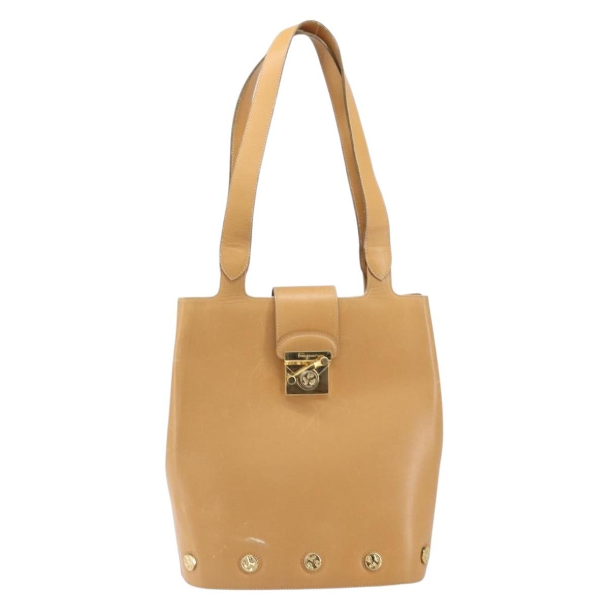 Salvatore Ferragamo Vintage Handbag Leather - image 1