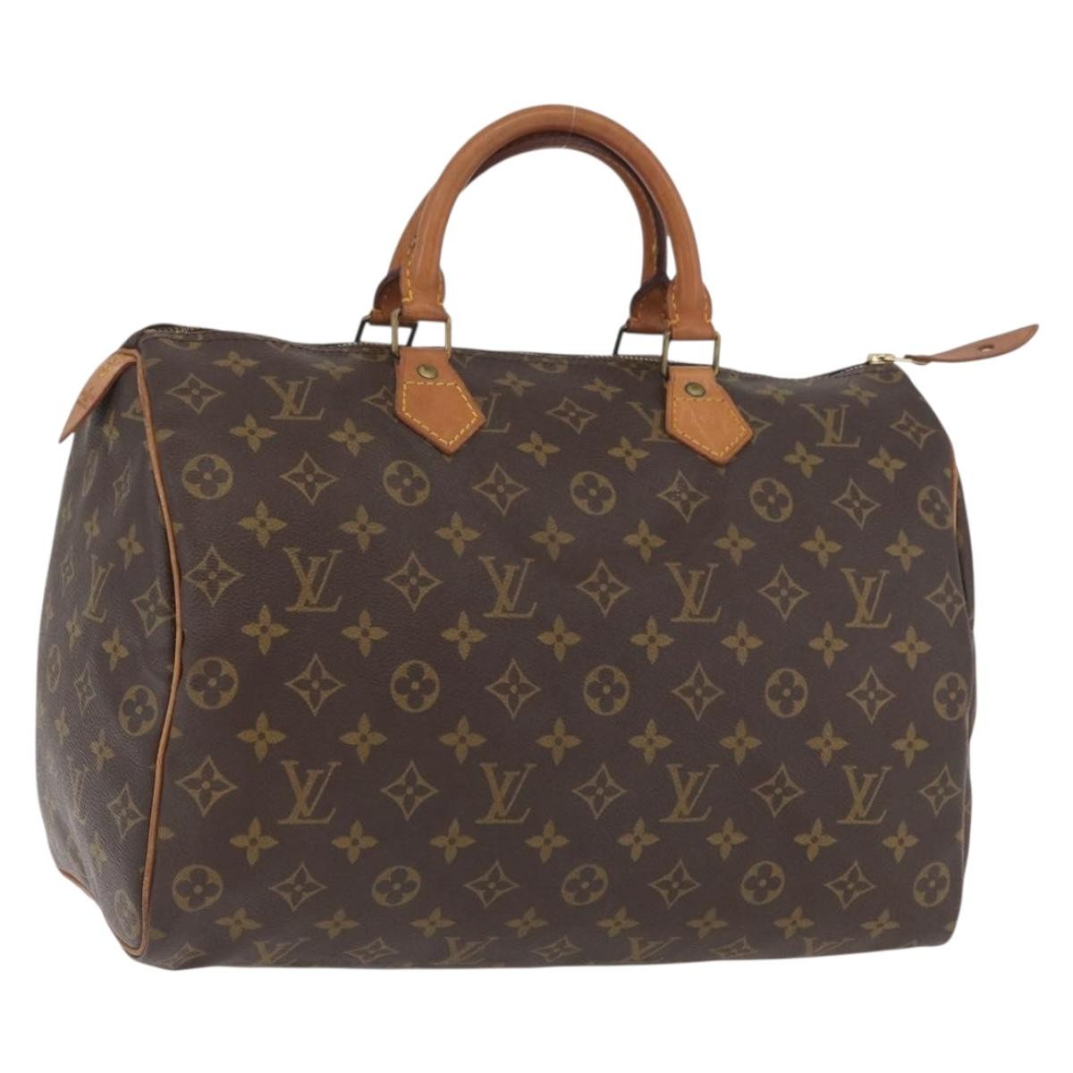 Louis Vuitton Speedy Handbag Monogram Canvas 35 - image 1
