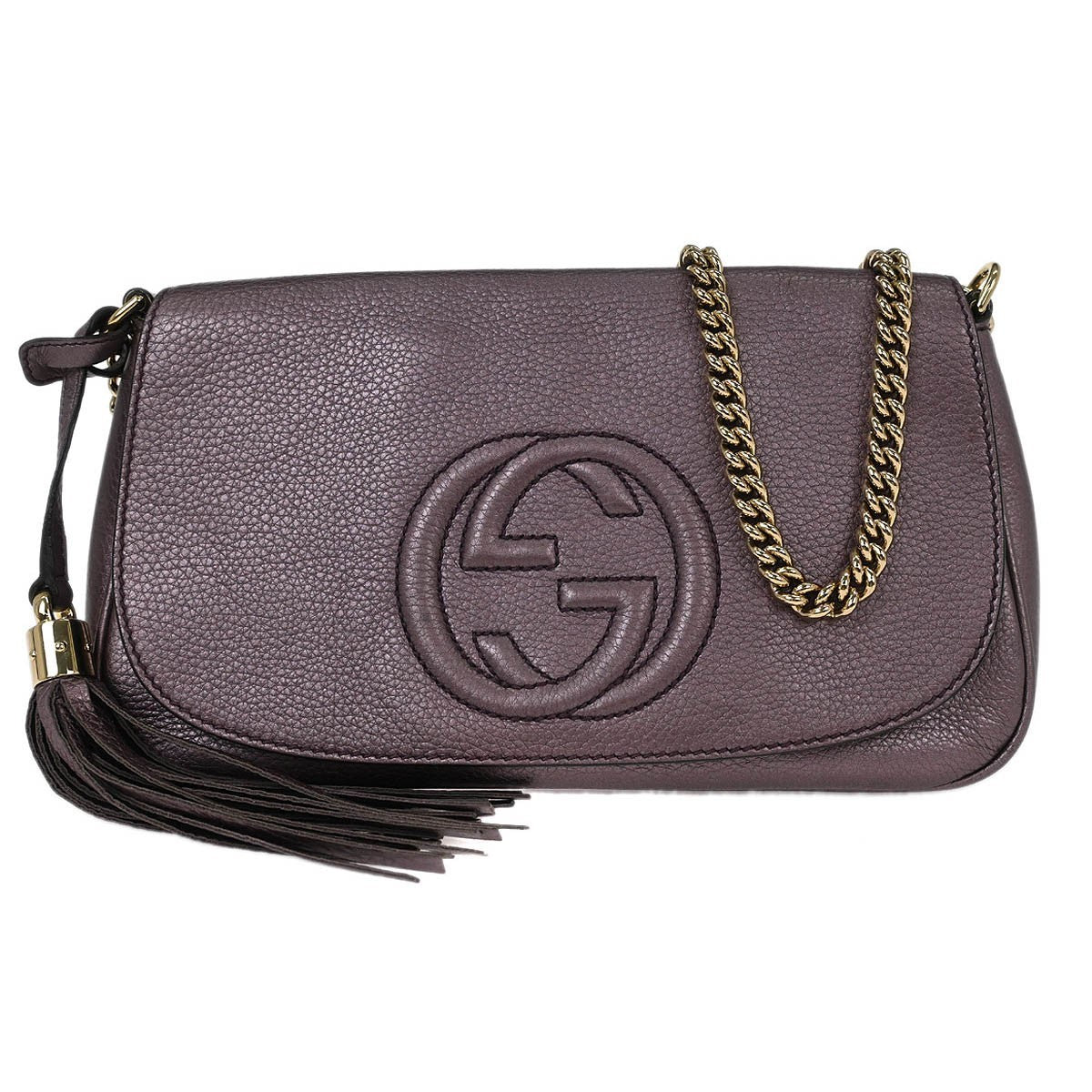Gucci Soho Chain Crossbody Bag Leather Medium - image 1