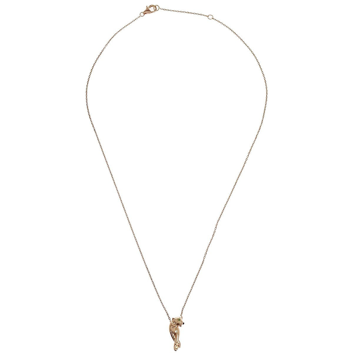 Cartier Panthere de Cartier Pendant Necklace 18K Yellow Gold with Tsavorite and Onyx - image 1