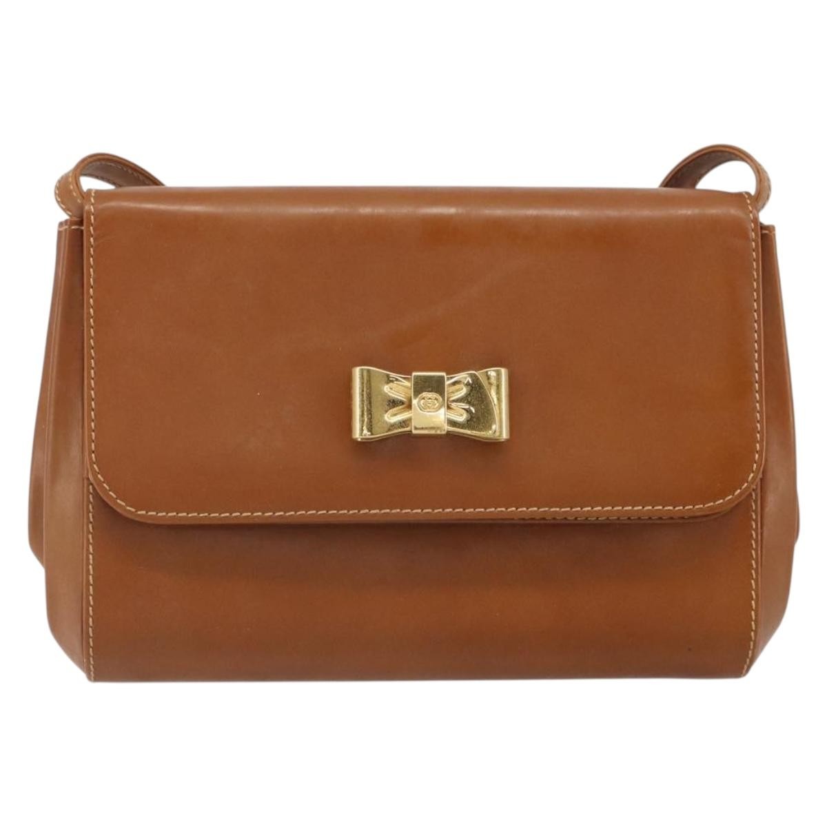 Gucci Vintage Shoulder Bag Leather - image 1