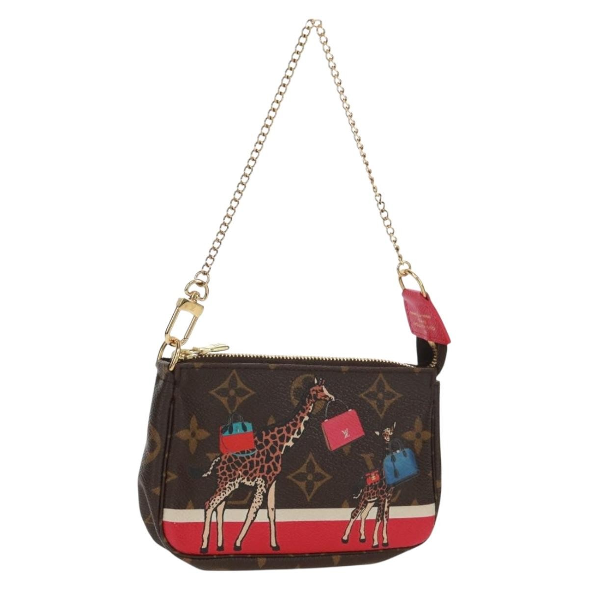 Louis Vuitton Pochette Accessoires Limited Edition Christmas Animation Monogram Canvas Mini - image 1