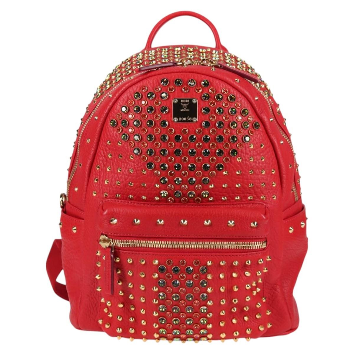 MCM Vintage Vicetos Backpack Leather - image 1