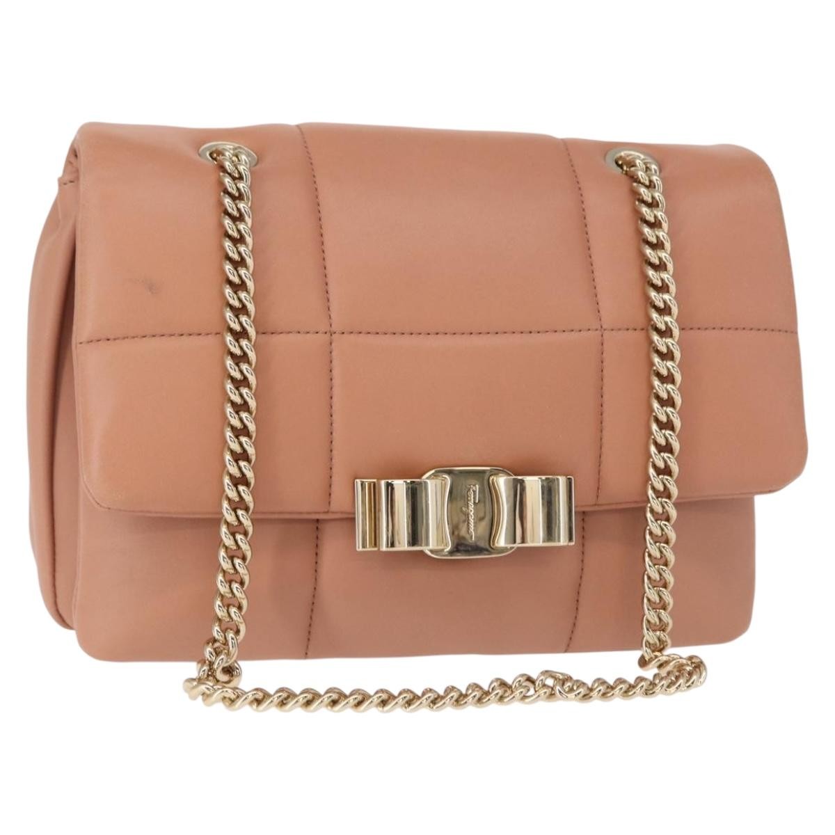 Salvatore Ferragamo Vara Soft Flap Bag Quilted Leather Small - image 1