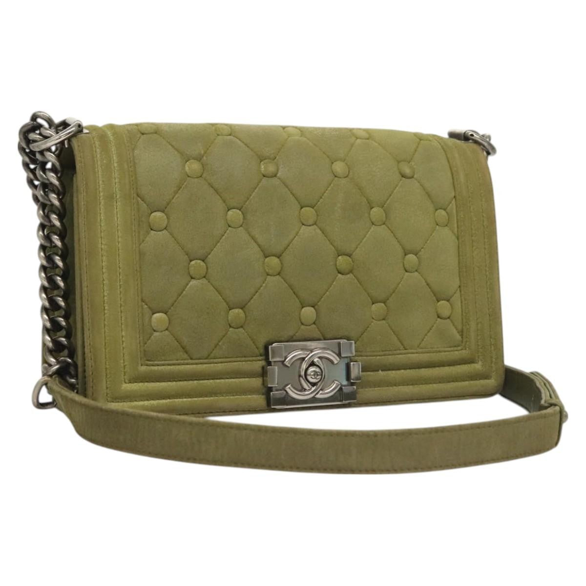 Chanel Celtic Boy Flap Bag Suede - image 1